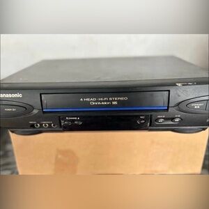 Panasonic VHS tape player